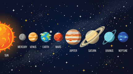 8 planets  © sadia