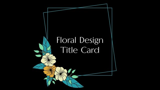 Flower Royal Beautiful Natural Decorative Title