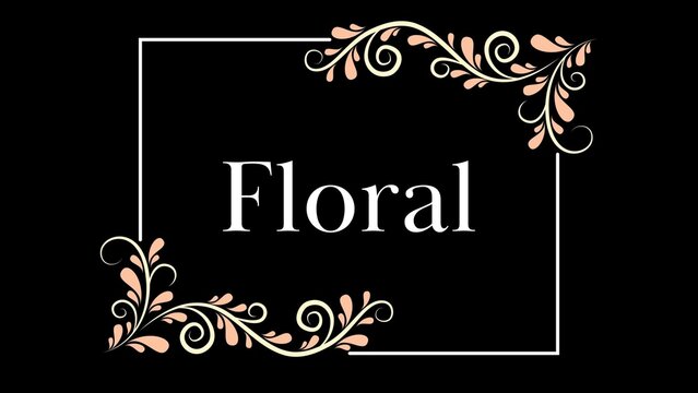 Flower Royal Beautiful Natural Decorative Title