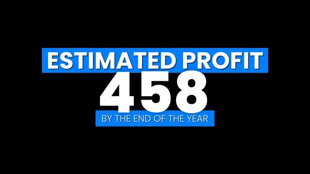 Clean Professional Value Number Increase Kinetic Title
