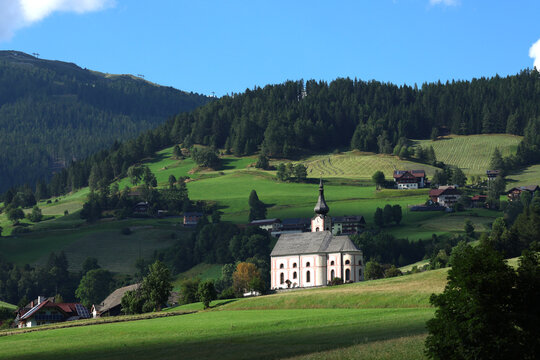 A church seen from the road in Germany