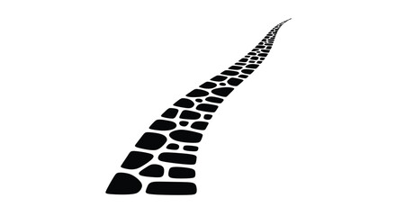 Fish scale silhouette on a white background © md