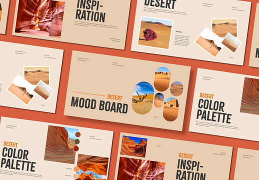 Desert Moodboard Creative Inspiration for Nature Enthusiasts