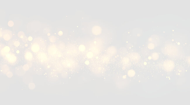 White dust glowing magical sparkle particle shine abstract festive transparent background light illustration effect.
