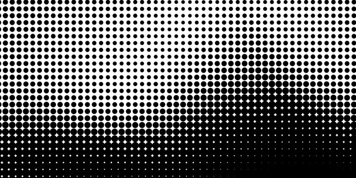 Halftone dotted abstract background. Grain gradient texture background with dots. Noise Stipple pointillism pattern. Sand, grain, grunge stipple effect.