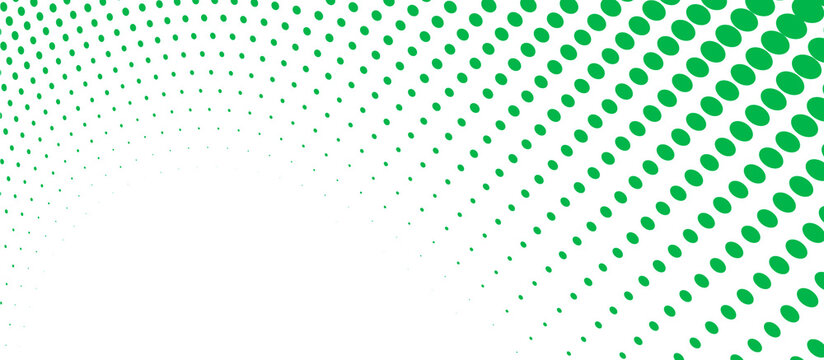 abstract background with green dots