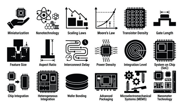 Essential semiconductor and microelectronics technology principles for modern engineering development