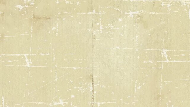 The old yellow wall shows signs of wear with scratches and marks.