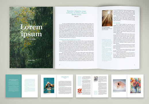 Art & Photography Monograph Book Template