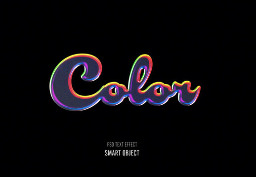 Colorfull Text Effect