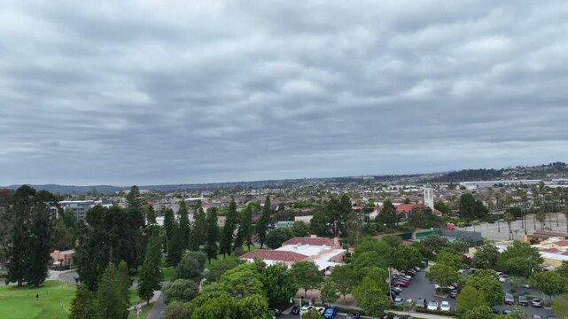 Liberty Station NTC park San Diego Aerial View