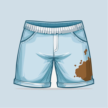 Dirty Denim Shorts