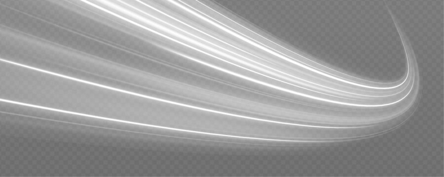 Cyberpunk light trails move in fast motion waves. Shimmering lines create futuristic acceleration feel. Abstract glow shapes digital speed illusion.