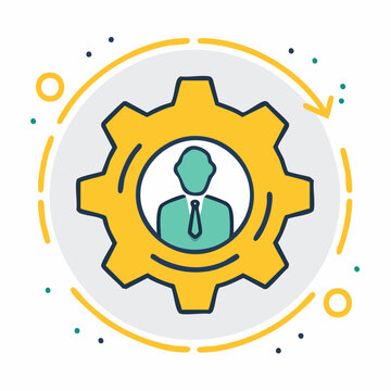 Human Resources Management Icon