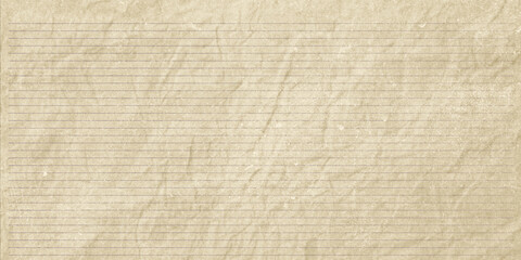 Fototapeta premium Old crumpled graph paper background