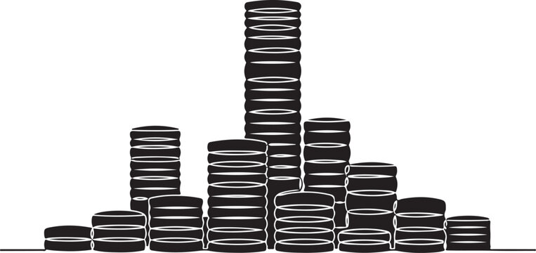 Coin Stack Cross Section