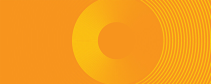 Yellow Circle Radial Background Pop Art Design Template,vector Eps10.