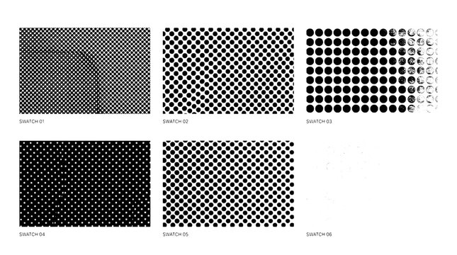 patterns with varying dot density and contrast for visual perception studies