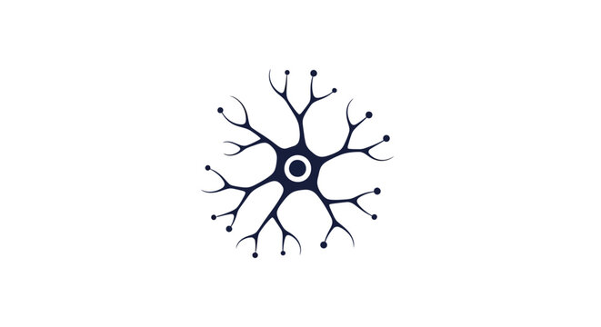 Illustration of a neuron cell.
