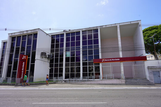 Banco do Nordeste Branch Office Building Exterior in Maceio, Brazil