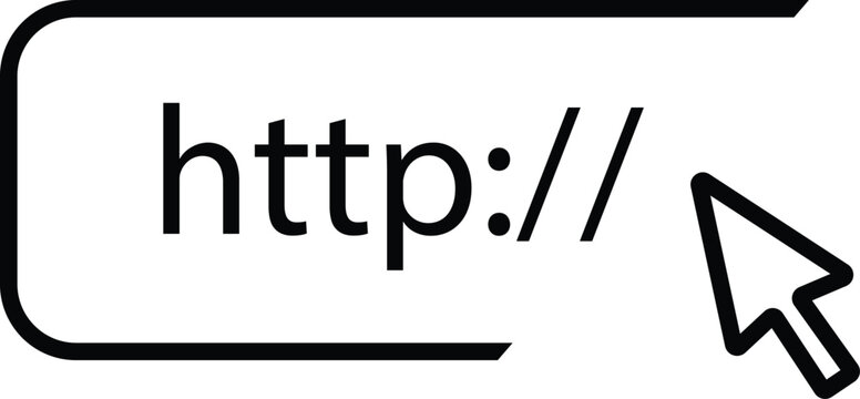 Cursor clicks on a URL link