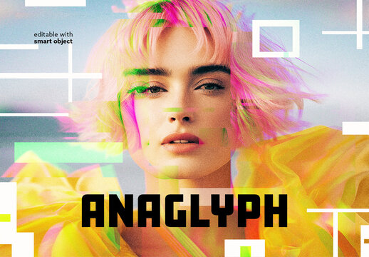 Anaglyph Photo Effect