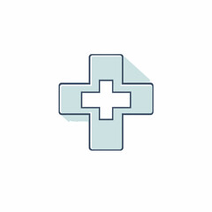 Fototapeta premium Medical Cross Symbol