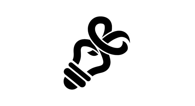 Knife tactical combat with double-edged blade icon, bold black silhouette on clean white background for danger-themed designs