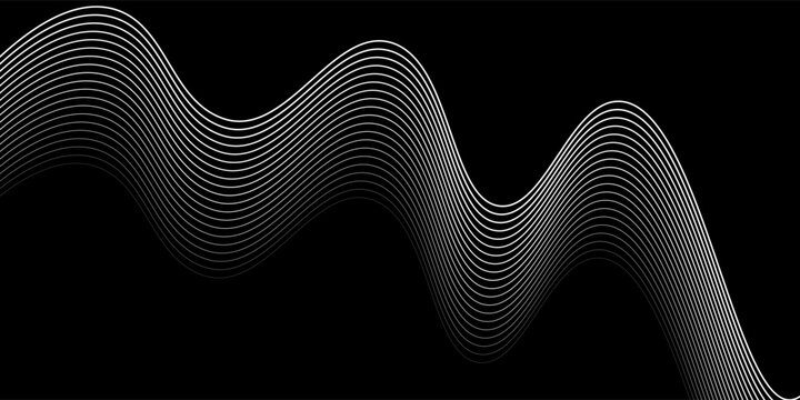 abstrack background with wave style