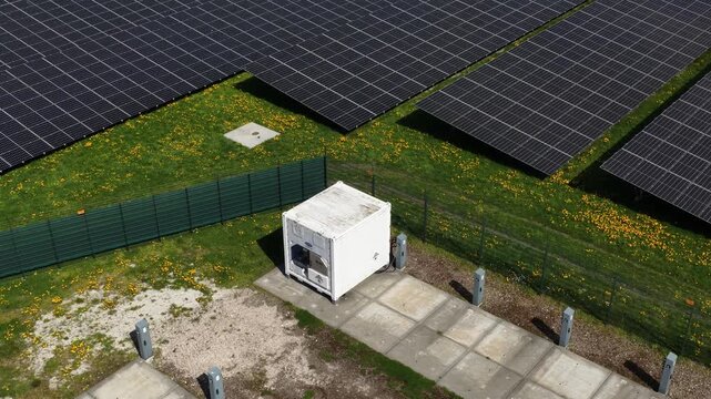 Battery Energy Storage Systems under construction