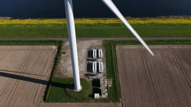 Battery Energy Storage Systems under construction