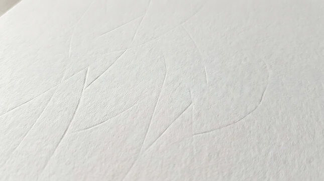 White paper texture embossed pattern abstract background