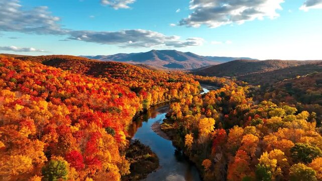 Autumn River Valley.