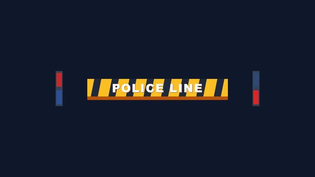 Police Line Do Not Cross Warning.