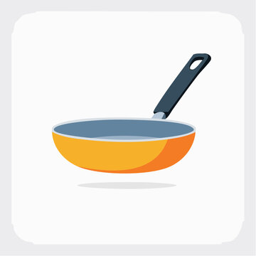 Frying Pan Illustration