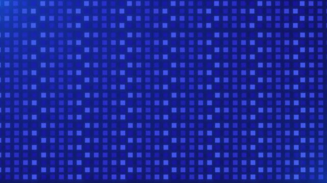 Blue Digital Square Pattern Technology Background Illustration looping animation 4k.