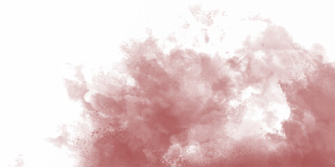 Obraz premium Abstract Red Pigment Cloud Suspended in Dark Red wide grunge effect texture old rough paper vintage style smoky abstract background, watercolor with fogy red color liquid fluid texture. 