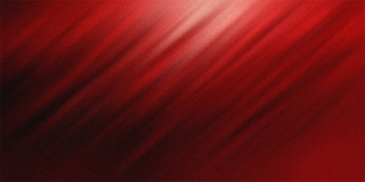 Dynamic red light rays streaming across dark textured surface with dramatic shadows and intense crimson highlights for mood.