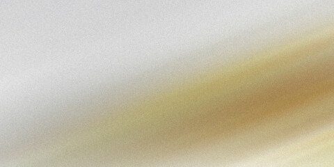 Obraz premium Minimalist silver and gold grainy background with soft diagonal gradient texture for elegant neutral wedding invitation card.