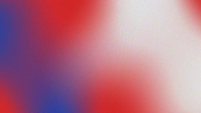 Abstract Red and Blue Gradient with White Light Leak Background.