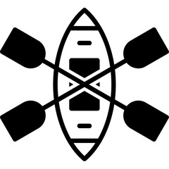 Kayak Icon © Pexelpy