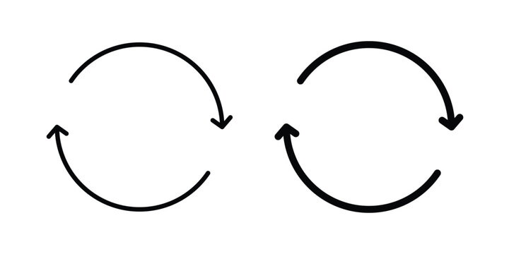 repeat icon concept editable. Best for web ui design