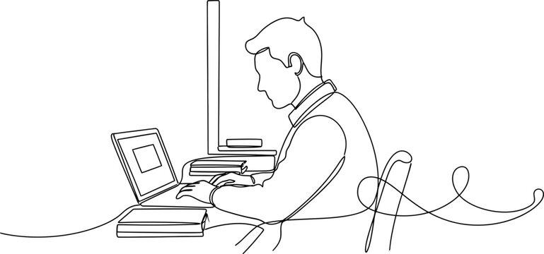 Computer Line Drawing Images – Browse 2,679,188 Stock Photos, Vectors ...