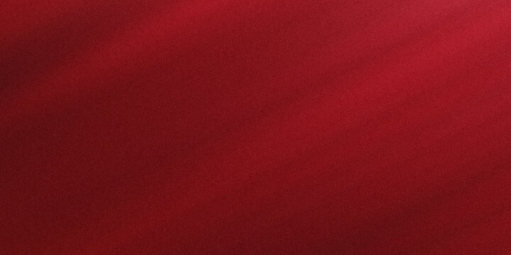 Rich crimson red velvet texture background with subtle shadows and fine grain effect for luxury elegant banner presentation.