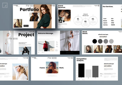 Portfolio Presentation Layout