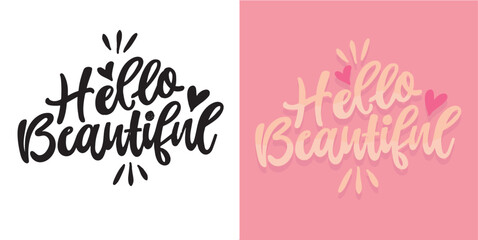 Naklejka premium Cute hand drawn doodle lettering quote. Lettering for t-shirt design, mug print, bag print, clothes fashion. 100% hand drawn vector image. 