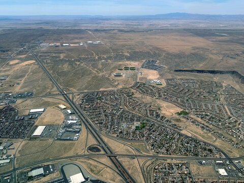 NM Albuquerque I-25 Aerial 2026