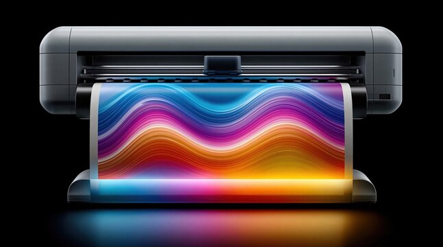 Graphic design production cutting plotter machine