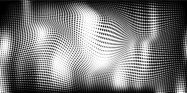 Print circles halftone seamless geometric gradient subtle  pattern