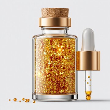Golden elixir for youthful skin radiance and glow